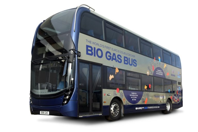 Scania ADL Enviro 400 biogas bus