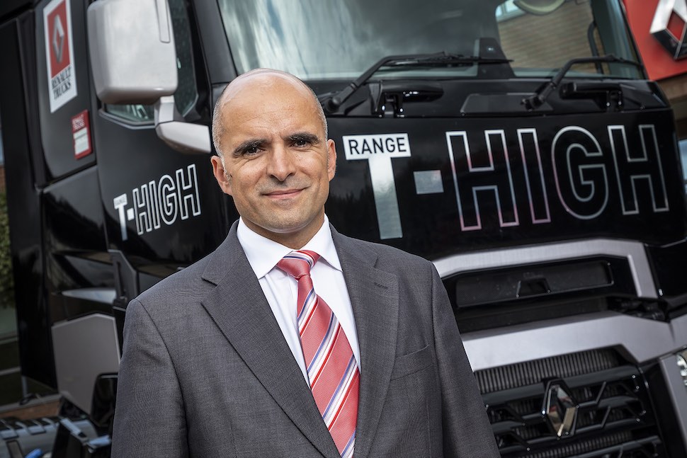 Carlos Rodrigues, managing director of Renault Trucks UK