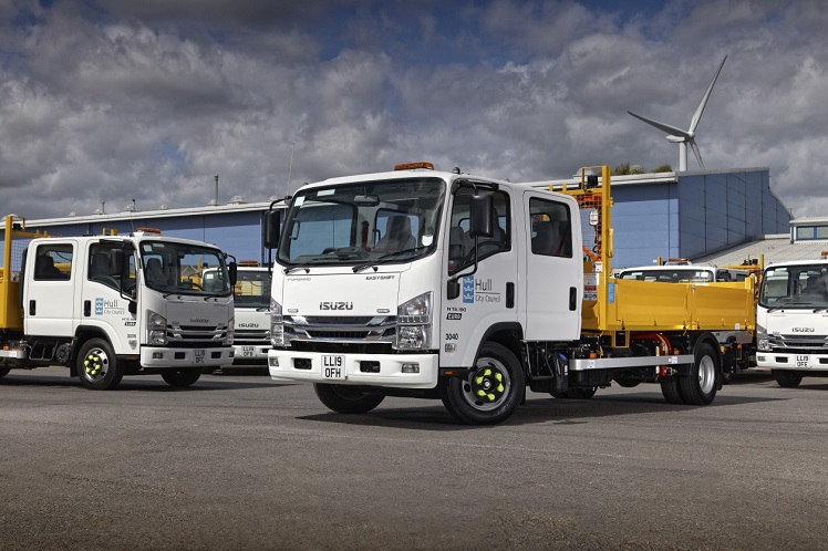 Kingston Works Ltd adds six more Isuzu trucks to its fleet