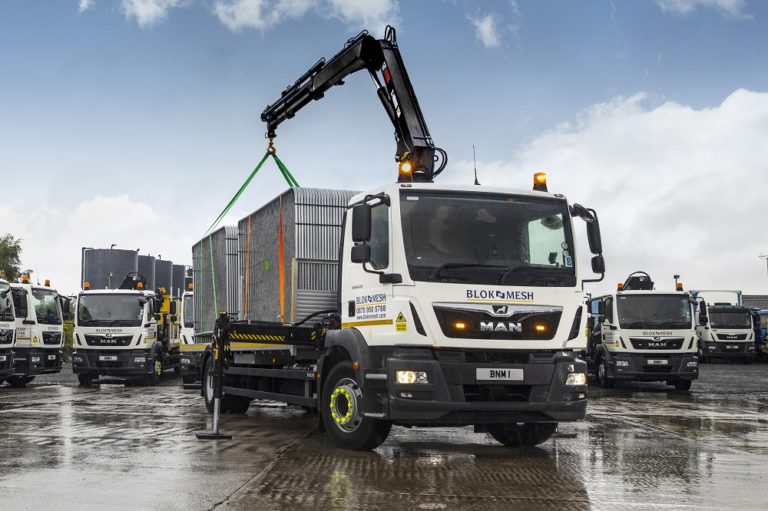 Blok ‘N’ Mesh takes 26 new MAN trucks