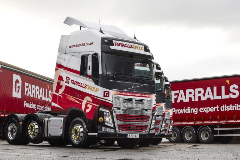 Farrall’s Group adds four new Volvo FHs to fleet