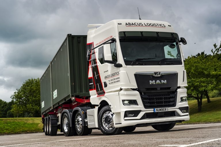 Abacus Logistics puts first new generation MAN TGX on the road