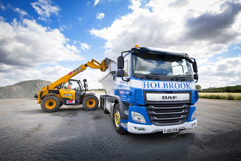Rory J Holbrook put first new DAF tridem on the road