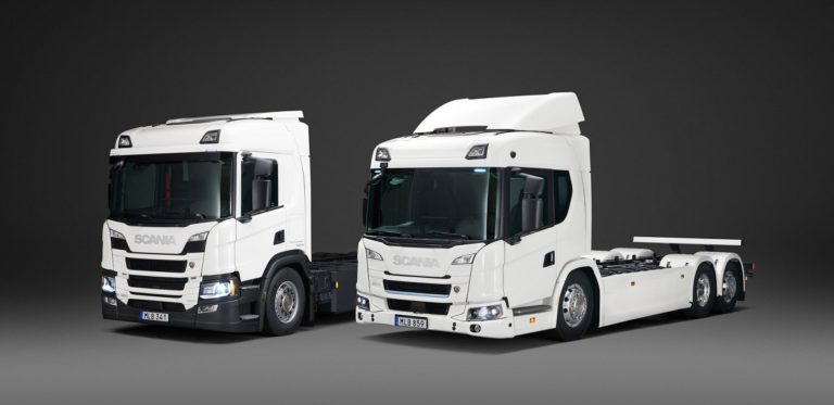 Scania launches electric and hybrid truck ranges