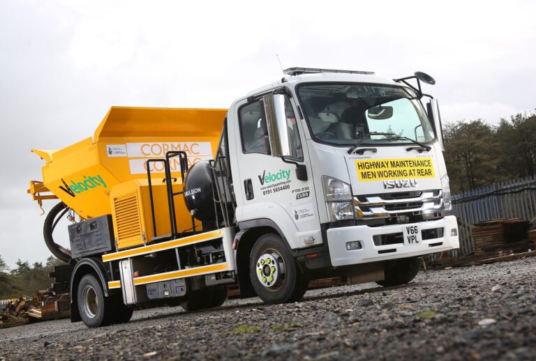 Velocity fits specialist body to Isuzu trucks to repair potholes