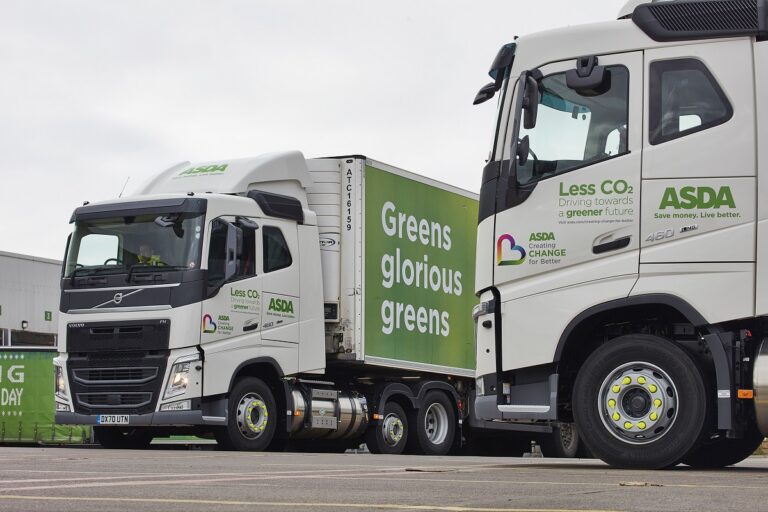 Asda makes biggest renewable-powered tractor unit order