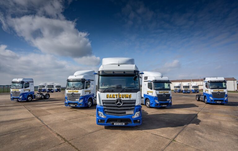Bartrum Group adds 20 Mercedes-Benz Actros to fleet