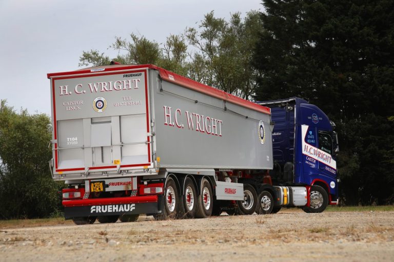 H.C. Wright chooses Fruehauf for grain trailers