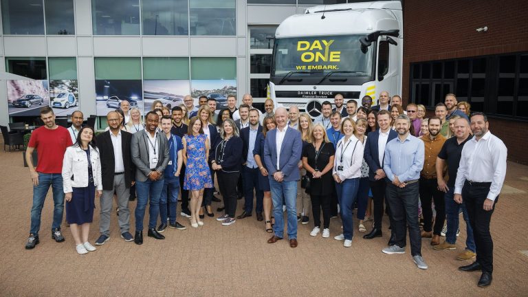 Daimler Trucks Financial Services UK team 2022