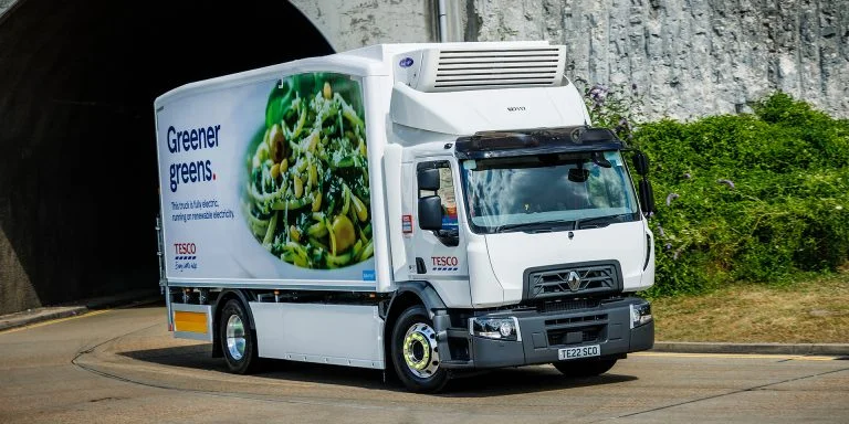 Renault E-Tech Tesco truck